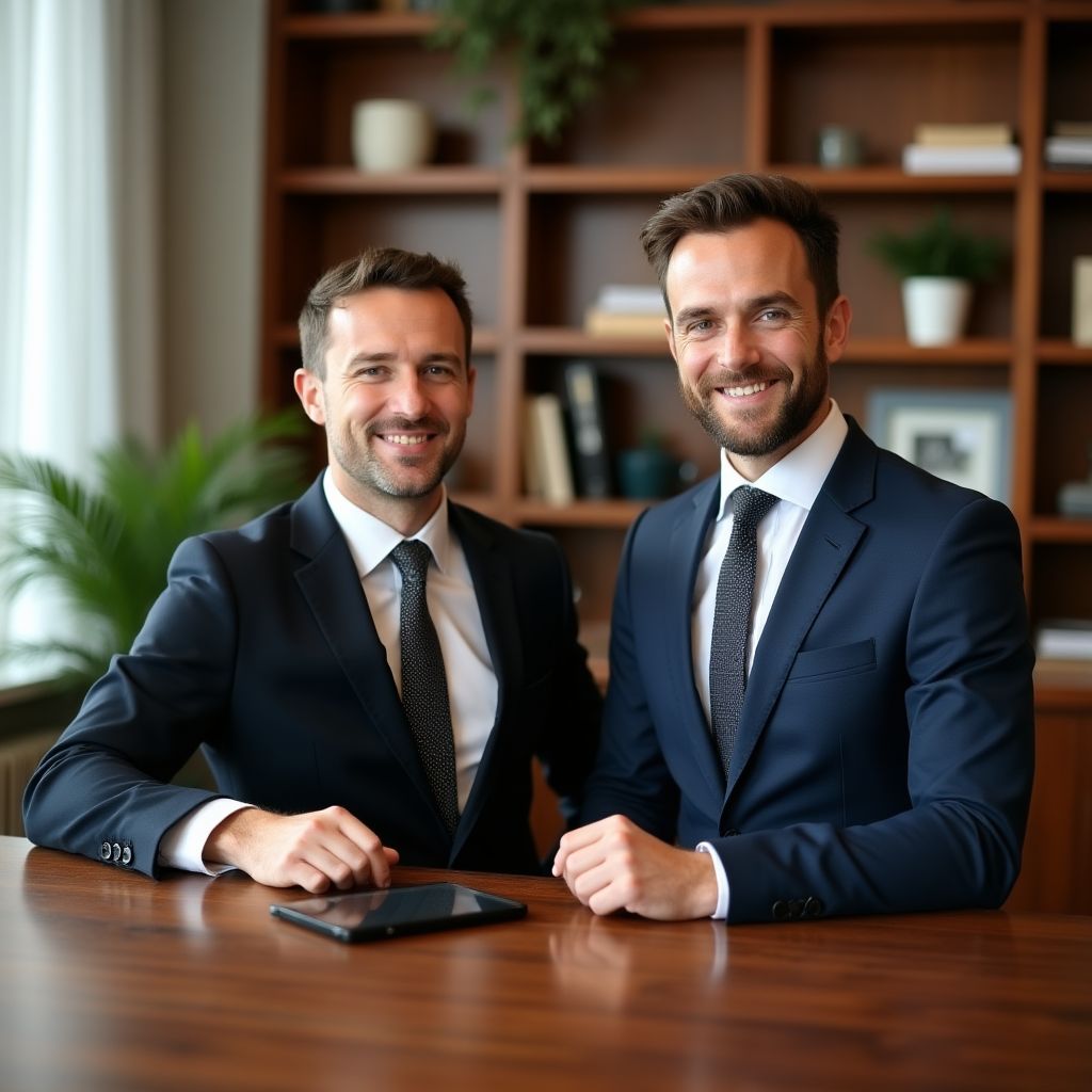 Oprichters van FinanceMaster